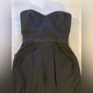 BCBG Black Strapless Dress